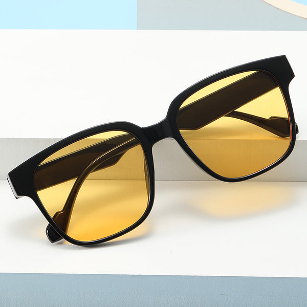 Casual Square Large Frame Sunglasses